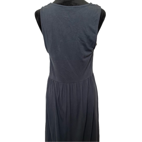 J. Crew dark gray knotted sleeveless dress in size Large - Picture 4 of 5